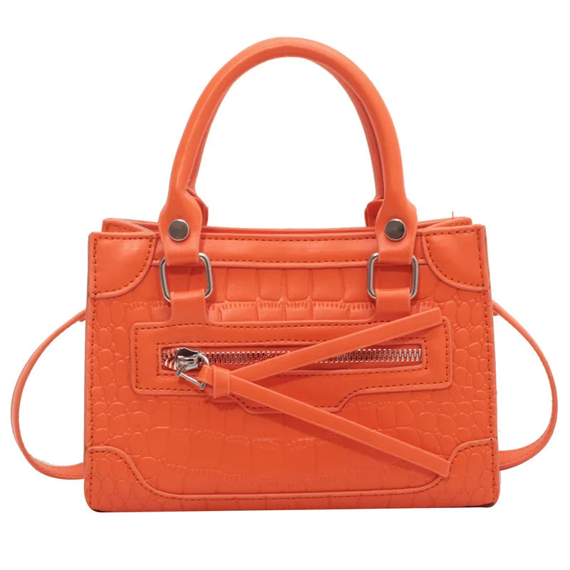The Marais Croc Top-Handle Bag