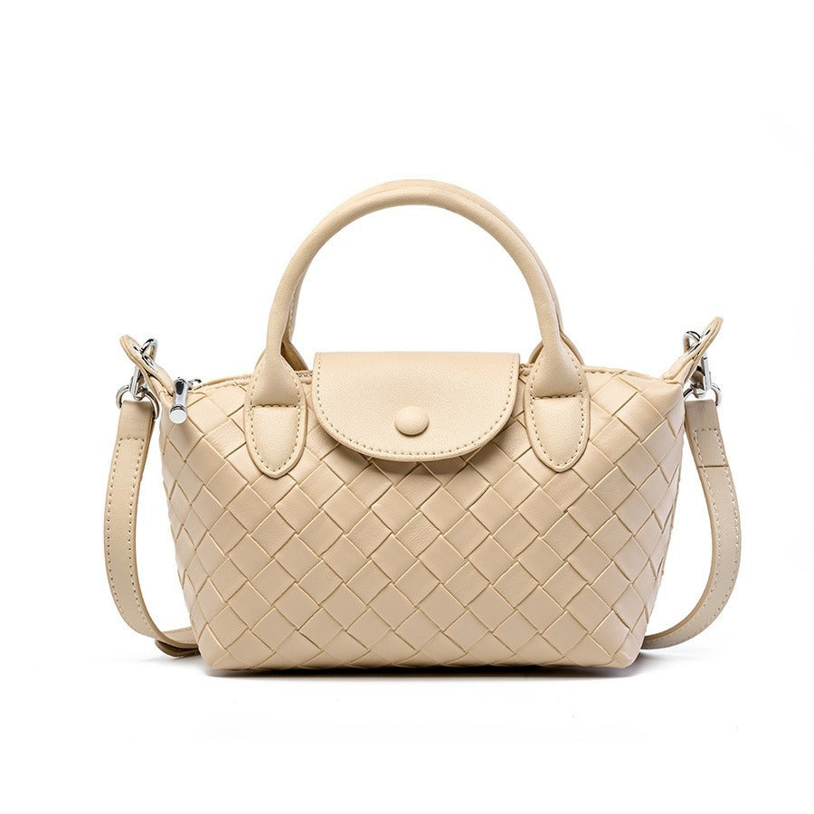 The Soluna Woven Top-Handle Bag