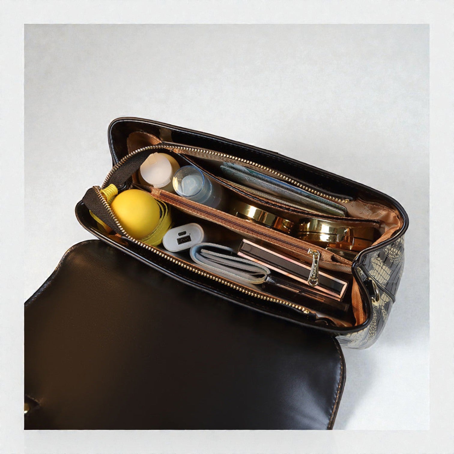 The Virella Snake Top-Handle Bag