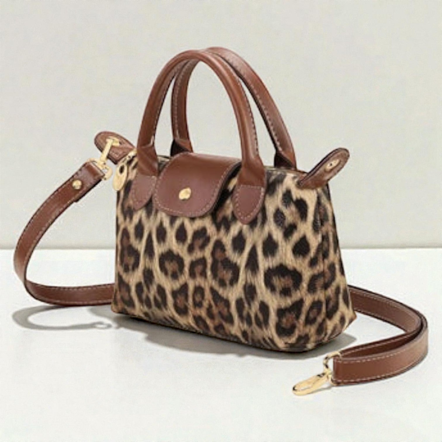 The Liora Leopard Mini Bag